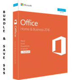 Bundle Buy - 10 x Microsoft Office 2016 Home &amp; Business, Retail Software, 1 User - Medialess V2. Bundle and Save
