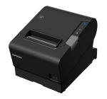 Epson TM-T88VI-241 Thermal Receipt Printer Built-in Ethernet, USB, Serial, With PSU, no data or power cables, Black colour