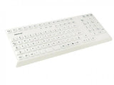 GETT INDUPROOF 2 - Silicone Industrial Keyboard (Grey)