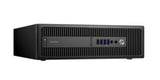 REFURB HP EliteDesk 800 G2 SFF Intel i5-6500 / 8GB / 256GB SSD + 500GB HDD / DVD / W10P / 1YR Return To MMT/  No Keyboard and Mouse (Use BUN-HP800G2)