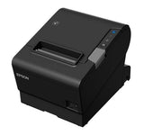 Epson TM-T88VI-241 Thermal Receipt Printer Built-in Ethernet, USB, Serial, With PSU, no data or power cables, Black colour