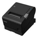 Epson TM-T88VI-241 Thermal Receipt Printer Built-in Ethernet, USB, Serial, With PSU, no data or power cables, Black colour